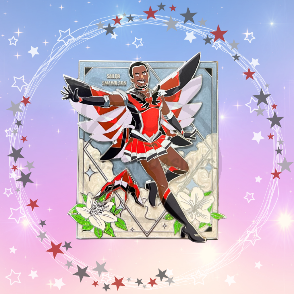 Sailor Falcon Enamel Pin