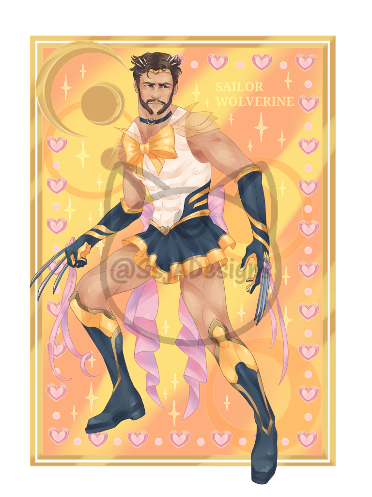 Presale: Sailor Wolverine Enamel Pin