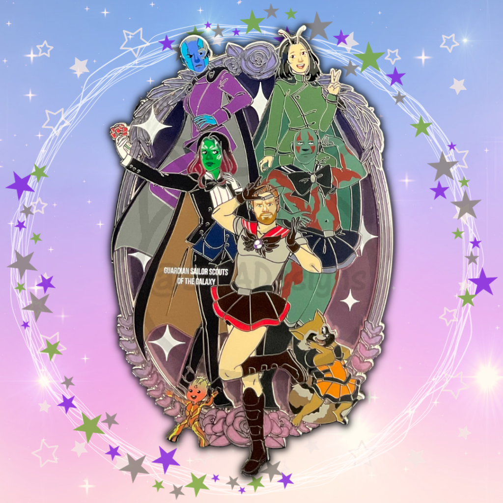 Guardian Sailor Scouts Of The Galaxy Ltd - A Grade Enamel Pin