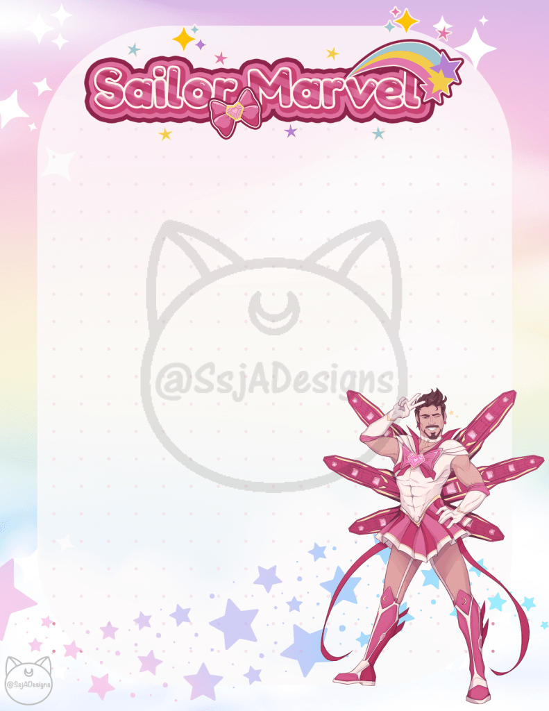 Sailor Marvel Stationary Notepad - Phase 1