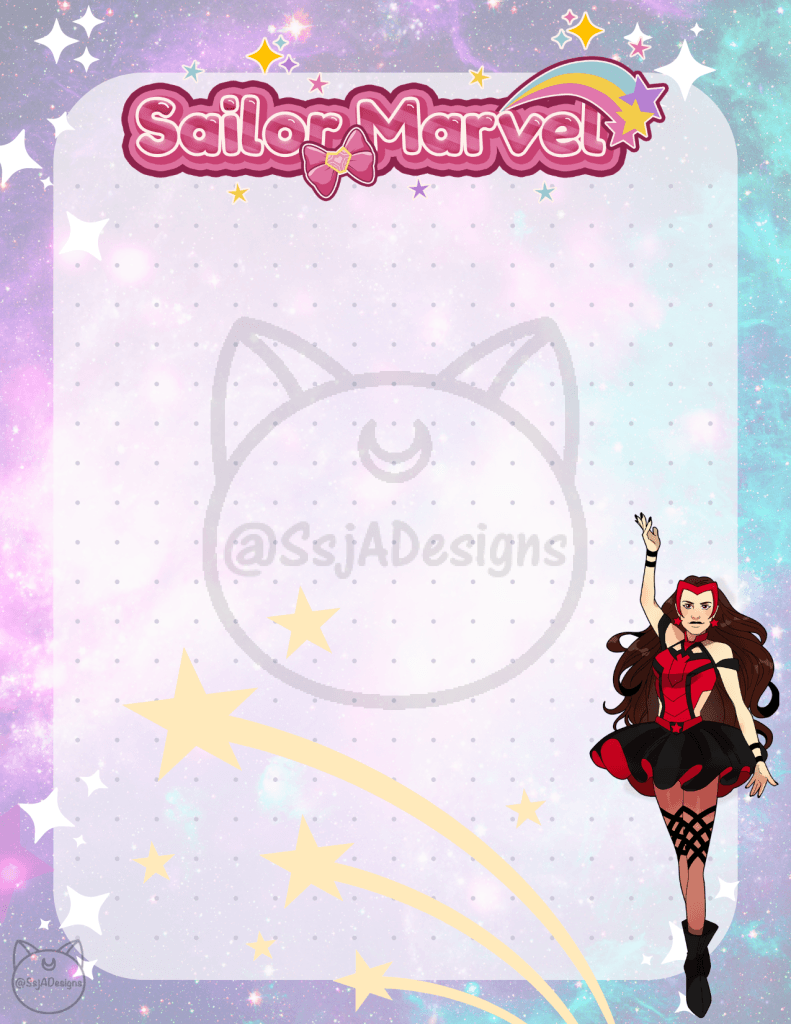Sailor Marvel Stationary Notepad - Phase 2