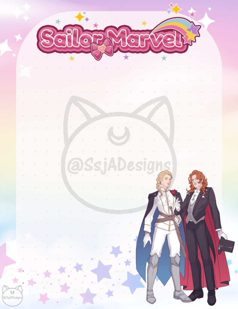 Sailor Marvel Stationary Notepad - Phase 1