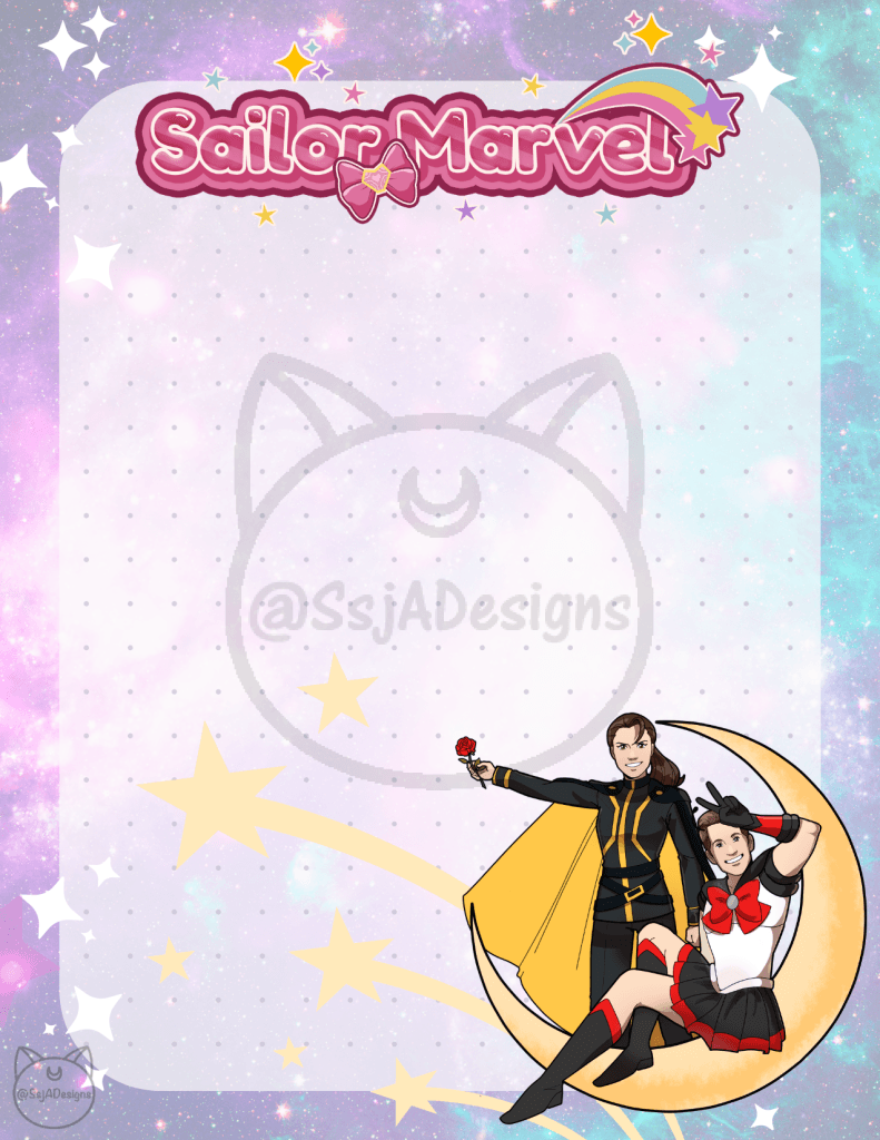 Sailor Marvel Stationary Notepad - Phase 2 Ant-Man And Guardian Wasp