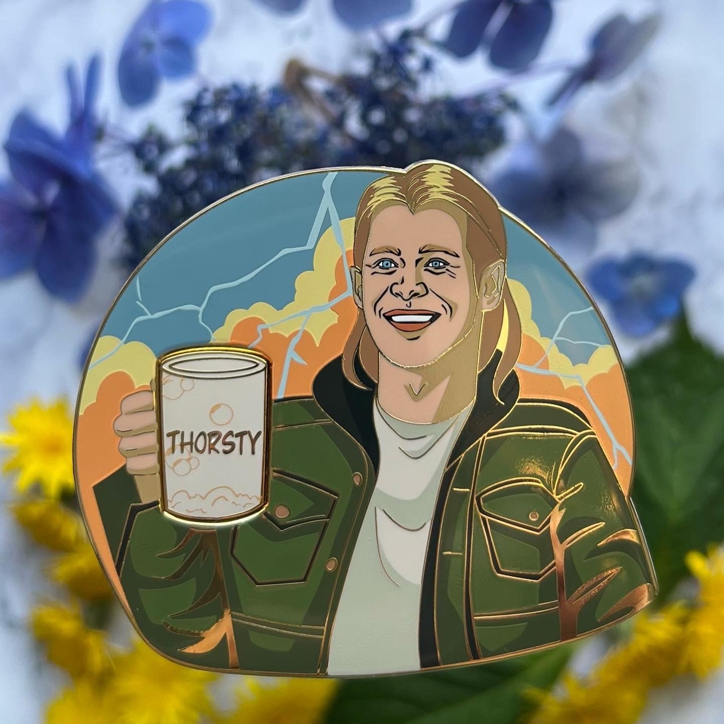 Thorsty Ukraine Support Pin