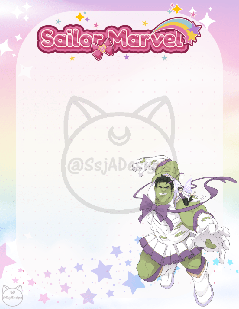Sailor Marvel Stationary Notepad - Phase 1