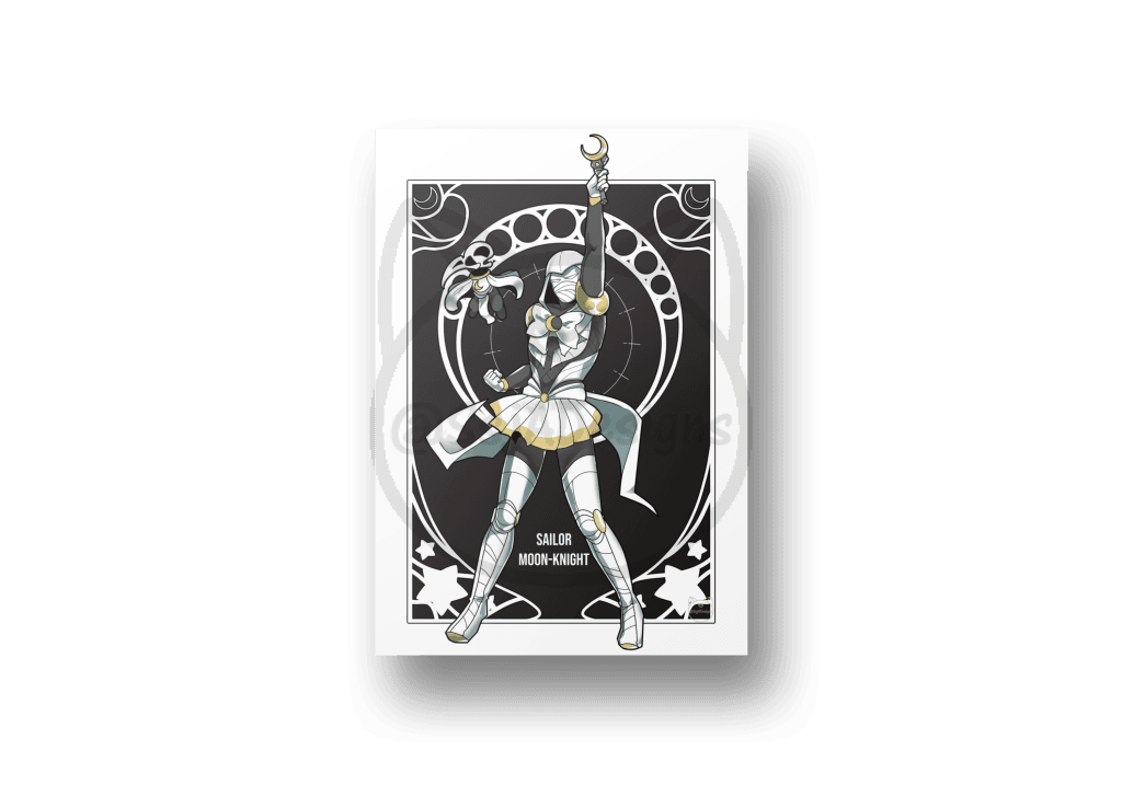 5x7 Sailor Marvel Postcard Art Print - Phase 2