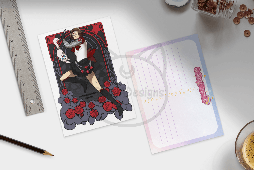 5x7 Sailor Marvel Postcard Art Print - Phase 2