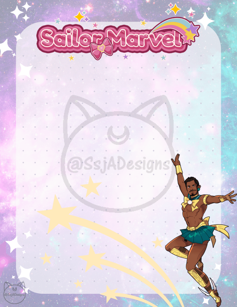 Sailor Marvel Stationary Notepad - Phase 2