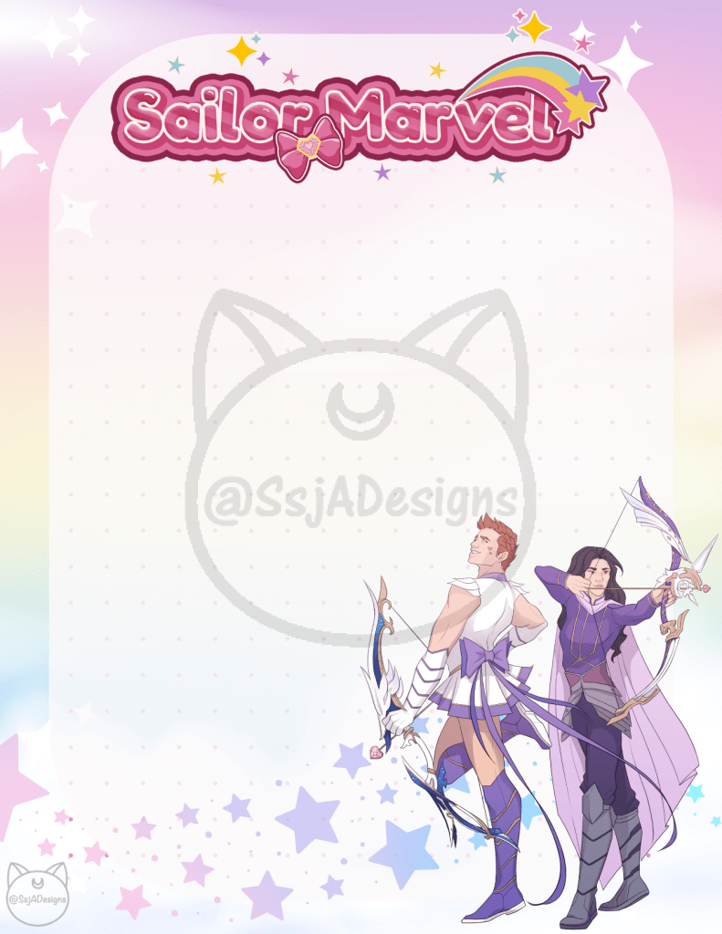 Sailor Marvel Stationary Notepad - Phase 1