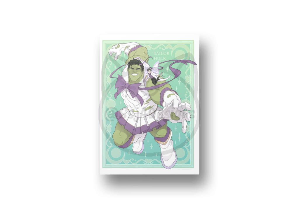 11.7x16.5 A3 Sailor Marvel Art Print - Phase 1