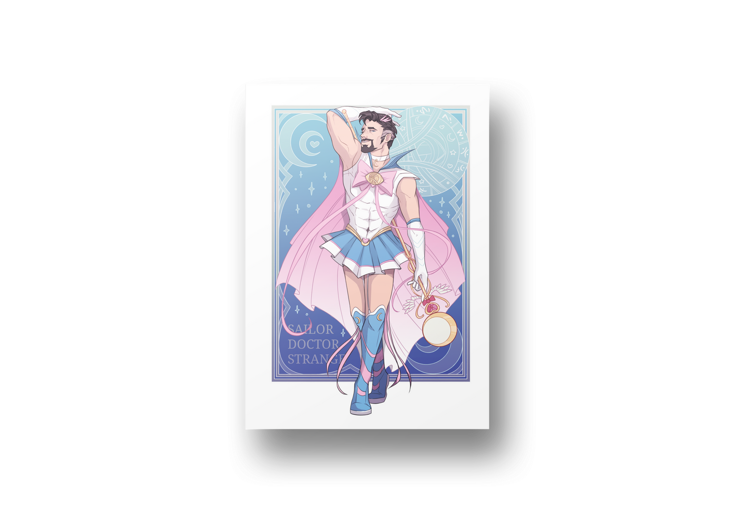 8.5x11 A4 Sailor Marvel Art Print - Phase 1