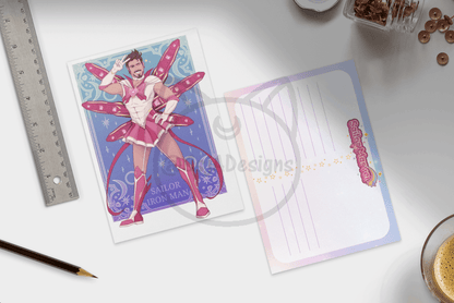 5x7 Sailor Marvel Postcard Art Print - Phase 1